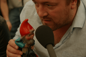 Winston Bedwell and gnome